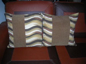 Pillow fronts