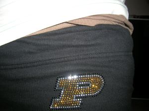 the bedazzled P- how great is that!